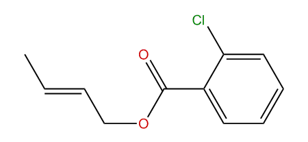 (E)-2-Butenyl 2-chlorobenzoate